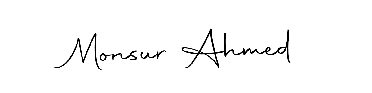 It looks lik you need a new signature style for name Monsur Ahmed. Design unique handwritten (Autography-DOLnW) signature with our free signature maker in just a few clicks. Monsur Ahmed signature style 10 images and pictures png