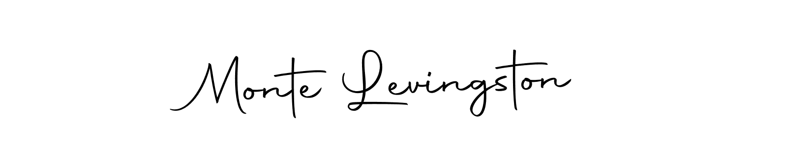 It looks lik you need a new signature style for name Monte Levingston. Design unique handwritten (Autography-DOLnW) signature with our free signature maker in just a few clicks. Monte Levingston signature style 10 images and pictures png