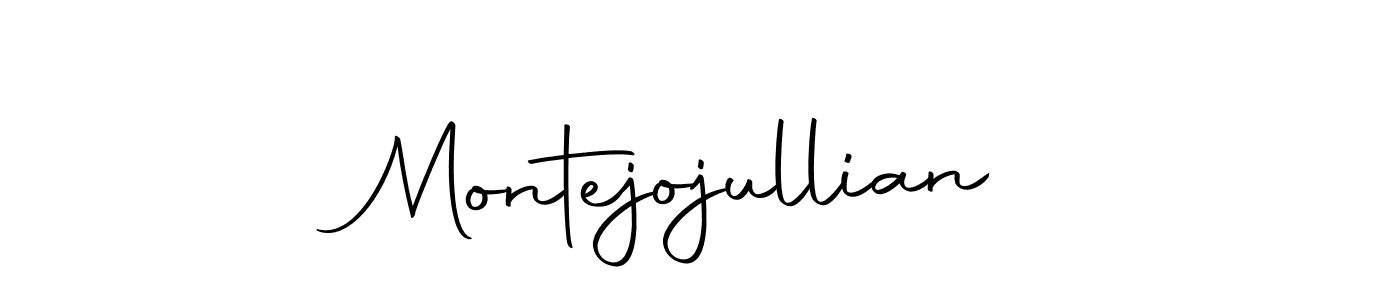 Montejojullian stylish signature style. Best Handwritten Sign (Autography-DOLnW) for my name. Handwritten Signature Collection Ideas for my name Montejojullian. Montejojullian signature style 10 images and pictures png