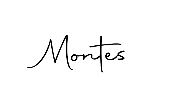 How to make Montes name signature. Use Autography-DOLnW style for creating short signs online. This is the latest handwritten sign. Montes signature style 10 images and pictures png