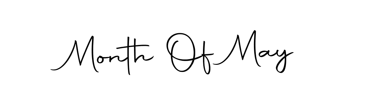 How to make Month Of May signature? Autography-DOLnW is a professional autograph style. Create handwritten signature for Month Of May name. Month Of May signature style 10 images and pictures png