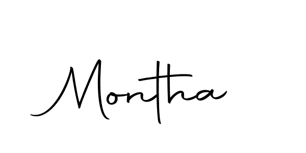 Make a short Montha signature style. Manage your documents anywhere anytime using Autography-DOLnW. Create and add eSignatures, submit forms, share and send files easily. Montha signature style 10 images and pictures png