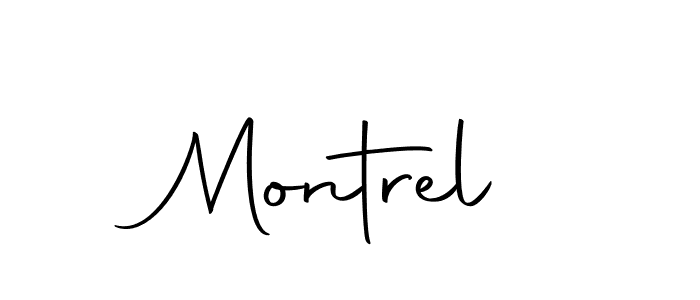 Also we have Montrel name is the best signature style. Create professional handwritten signature collection using Autography-DOLnW autograph style. Montrel signature style 10 images and pictures png