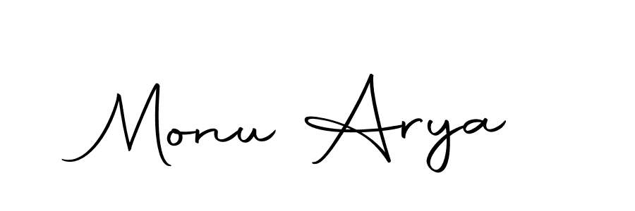 The best way (Autography-DOLnW) to make a short signature is to pick only two or three words in your name. The name Monu Arya include a total of six letters. For converting this name. Monu Arya signature style 10 images and pictures png