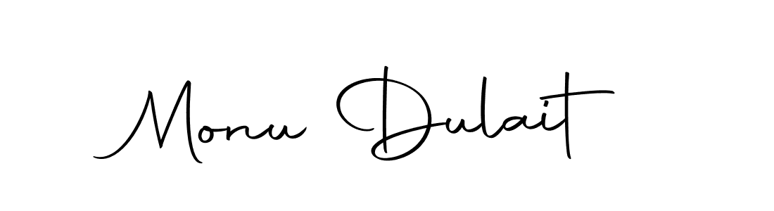 Create a beautiful signature design for name Monu Dulait. With this signature (Autography-DOLnW) fonts, you can make a handwritten signature for free. Monu Dulait signature style 10 images and pictures png