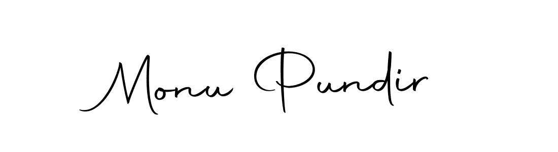Also we have Monu Pundir name is the best signature style. Create professional handwritten signature collection using Autography-DOLnW autograph style. Monu Pundir signature style 10 images and pictures png