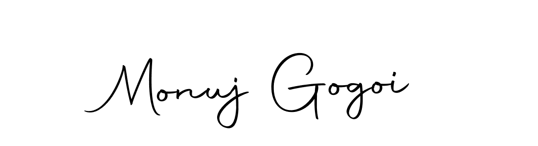 Similarly Autography-DOLnW is the best handwritten signature design. Signature creator online .You can use it as an online autograph creator for name Monuj Gogoi. Monuj Gogoi signature style 10 images and pictures png