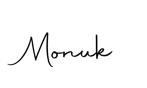 Also we have Monuk name is the best signature style. Create professional handwritten signature collection using Autography-DOLnW autograph style. Monuk signature style 10 images and pictures png