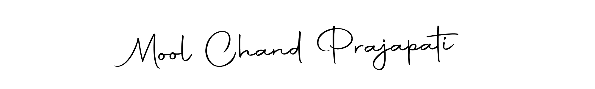 Use a signature maker to create a handwritten signature online. With this signature software, you can design (Autography-DOLnW) your own signature for name Mool Chand Prajapati. Mool Chand Prajapati signature style 10 images and pictures png