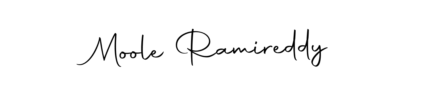 How to make Moole Ramireddy signature? Autography-DOLnW is a professional autograph style. Create handwritten signature for Moole Ramireddy name. Moole Ramireddy signature style 10 images and pictures png