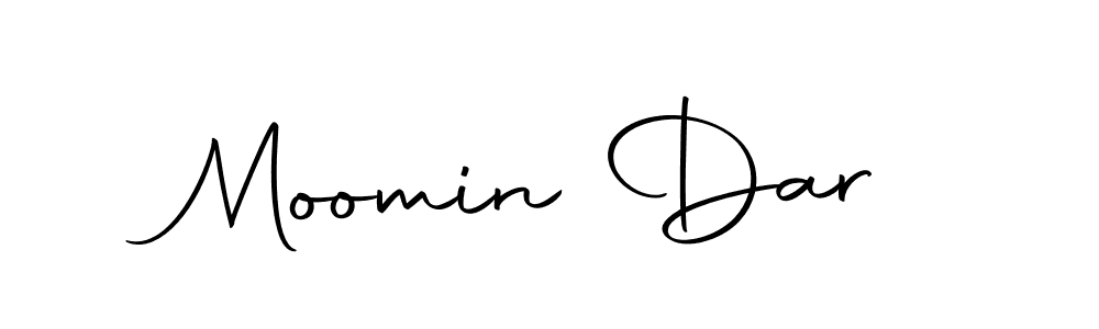 Moomin Dar stylish signature style. Best Handwritten Sign (Autography-DOLnW) for my name. Handwritten Signature Collection Ideas for my name Moomin Dar. Moomin Dar signature style 10 images and pictures png