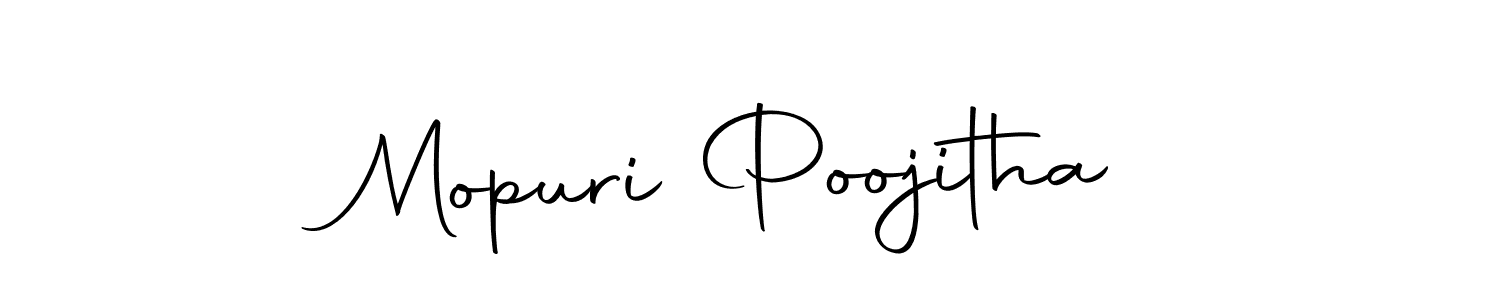 Here are the top 10 professional signature styles for the name Mopuri Poojitha. These are the best autograph styles you can use for your name. Mopuri Poojitha signature style 10 images and pictures png