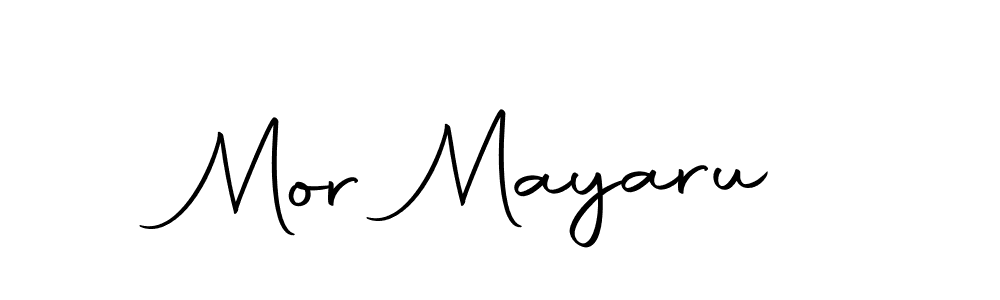 How to make Mor Mayaru signature? Autography-DOLnW is a professional autograph style. Create handwritten signature for Mor Mayaru name. Mor Mayaru signature style 10 images and pictures png