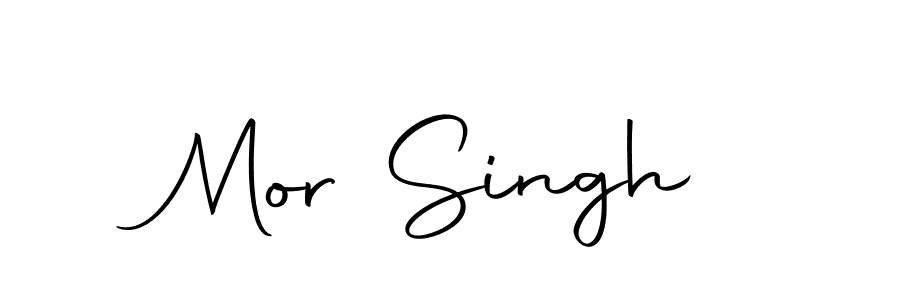 You should practise on your own different ways (Autography-DOLnW) to write your name (Mor Singh) in signature. don't let someone else do it for you. Mor Singh signature style 10 images and pictures png