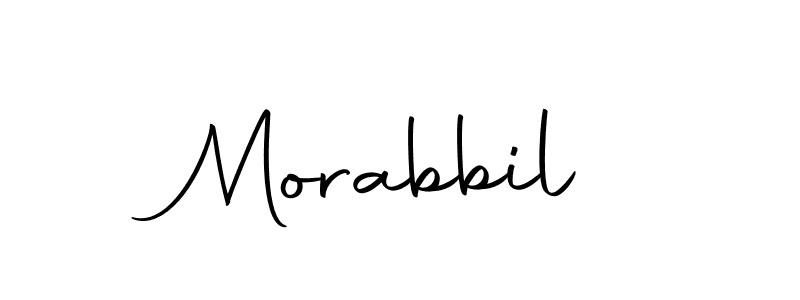 How to make Morabbil signature? Autography-DOLnW is a professional autograph style. Create handwritten signature for Morabbil name. Morabbil signature style 10 images and pictures png