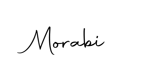 How to make Morabi signature? Autography-DOLnW is a professional autograph style. Create handwritten signature for Morabi name. Morabi signature style 10 images and pictures png
