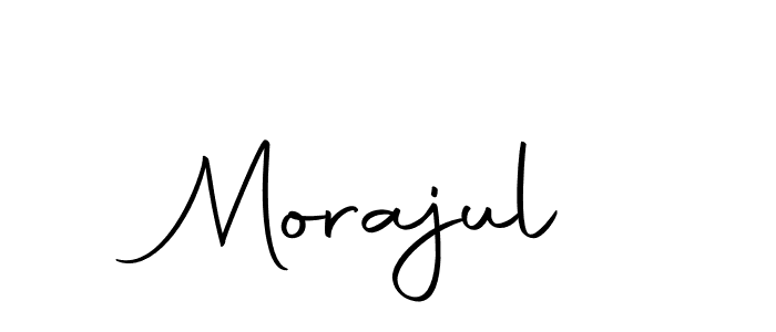 How to make Morajul name signature. Use Autography-DOLnW style for creating short signs online. This is the latest handwritten sign. Morajul signature style 10 images and pictures png