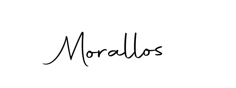 How to make Morallos name signature. Use Autography-DOLnW style for creating short signs online. This is the latest handwritten sign. Morallos signature style 10 images and pictures png