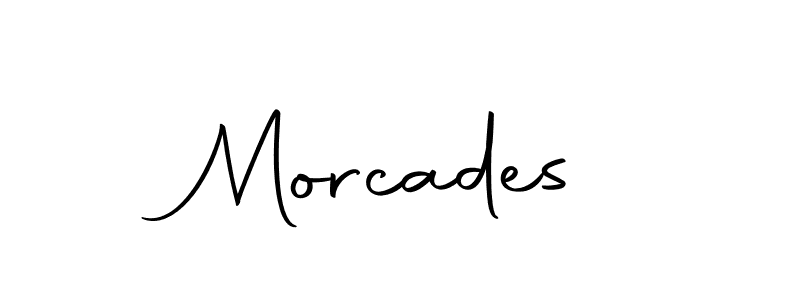 Make a beautiful signature design for name Morcades. With this signature (Autography-DOLnW) style, you can create a handwritten signature for free. Morcades signature style 10 images and pictures png