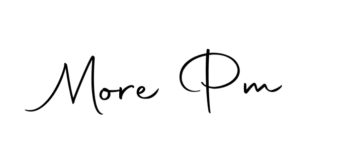 You can use this online signature creator to create a handwritten signature for the name More Pm. This is the best online autograph maker. More Pm signature style 10 images and pictures png