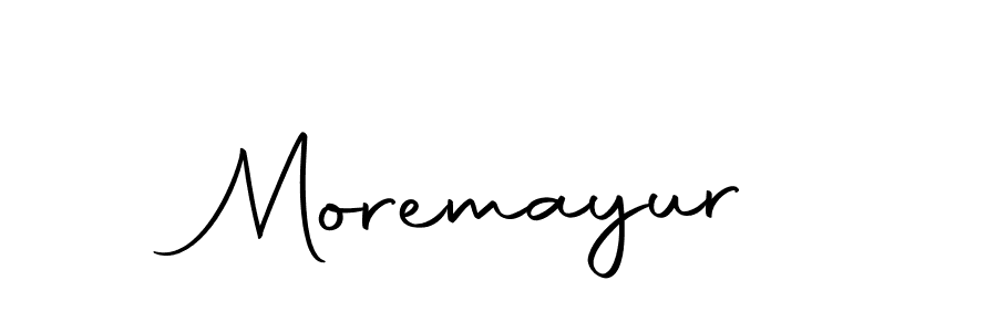 Create a beautiful signature design for name Moremayur. With this signature (Autography-DOLnW) fonts, you can make a handwritten signature for free. Moremayur signature style 10 images and pictures png