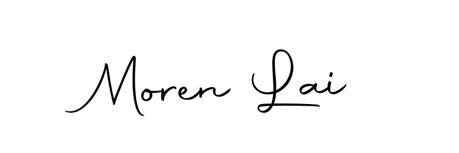 Also we have Moren Lai name is the best signature style. Create professional handwritten signature collection using Autography-DOLnW autograph style. Moren Lai signature style 10 images and pictures png