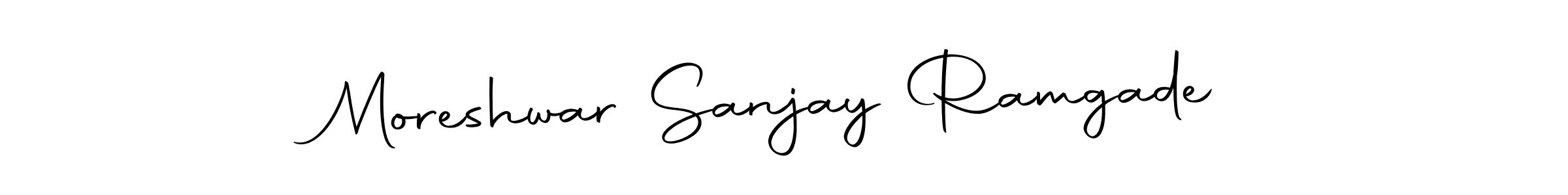 Also You can easily find your signature by using the search form. We will create Moreshwar Sanjay Ramgade name handwritten signature images for you free of cost using Autography-DOLnW sign style. Moreshwar Sanjay Ramgade signature style 10 images and pictures png