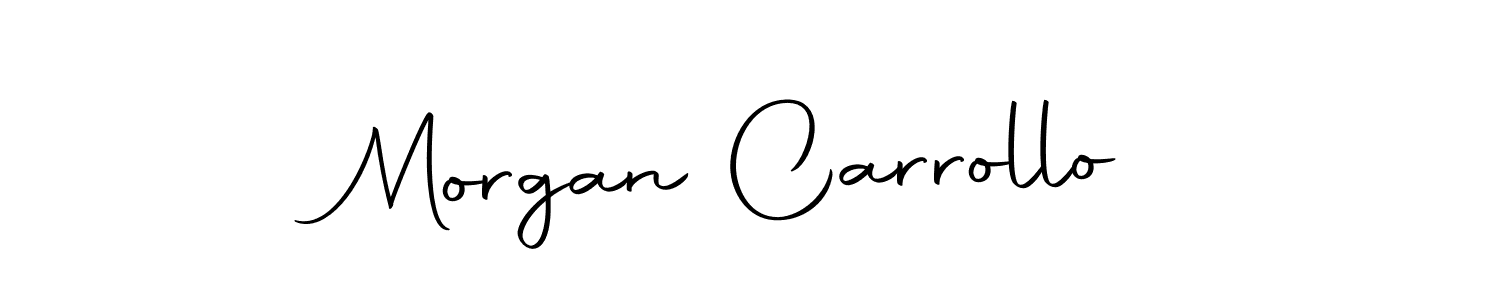 Make a beautiful signature design for name Morgan Carrollo. Use this online signature maker to create a handwritten signature for free. Morgan Carrollo signature style 10 images and pictures png