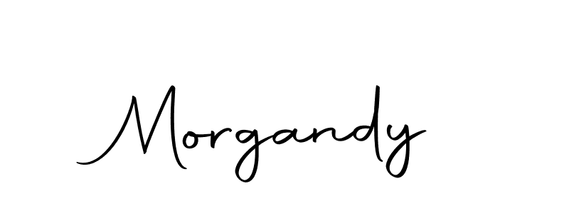 Use a signature maker to create a handwritten signature online. With this signature software, you can design (Autography-DOLnW) your own signature for name Morgandy. Morgandy signature style 10 images and pictures png
