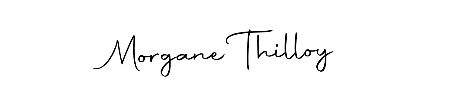 Design your own signature with our free online signature maker. With this signature software, you can create a handwritten (Autography-DOLnW) signature for name Morgane Thilloy. Morgane Thilloy signature style 10 images and pictures png