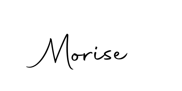 Make a beautiful signature design for name Morise. Use this online signature maker to create a handwritten signature for free. Morise signature style 10 images and pictures png