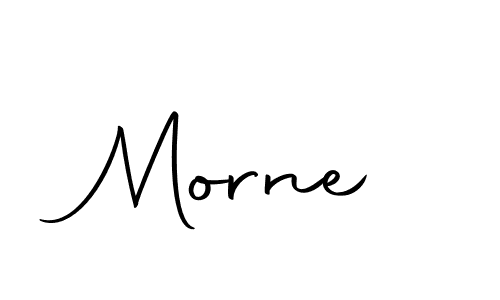 Morne stylish signature style. Best Handwritten Sign (Autography-DOLnW) for my name. Handwritten Signature Collection Ideas for my name Morne. Morne signature style 10 images and pictures png