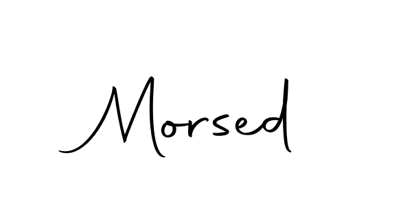 How to make Morsed signature? Autography-DOLnW is a professional autograph style. Create handwritten signature for Morsed name. Morsed signature style 10 images and pictures png