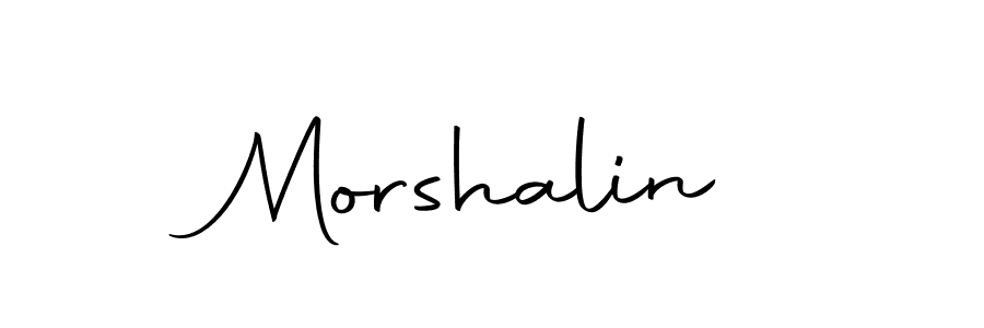 if you are searching for the best signature style for your name Morshalin. so please give up your signature search. here we have designed multiple signature styles  using Autography-DOLnW. Morshalin signature style 10 images and pictures png
