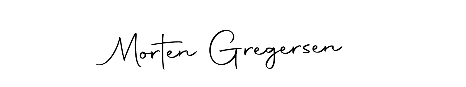 Make a short Morten Gregersen signature style. Manage your documents anywhere anytime using Autography-DOLnW. Create and add eSignatures, submit forms, share and send files easily. Morten Gregersen signature style 10 images and pictures png