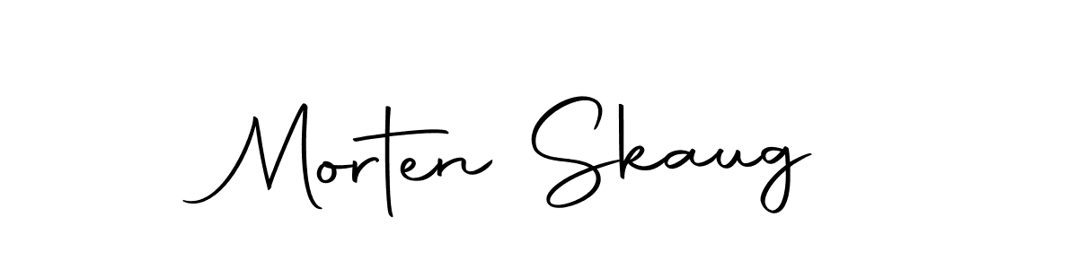 Make a beautiful signature design for name Morten Skaug. With this signature (Autography-DOLnW) style, you can create a handwritten signature for free. Morten Skaug signature style 10 images and pictures png