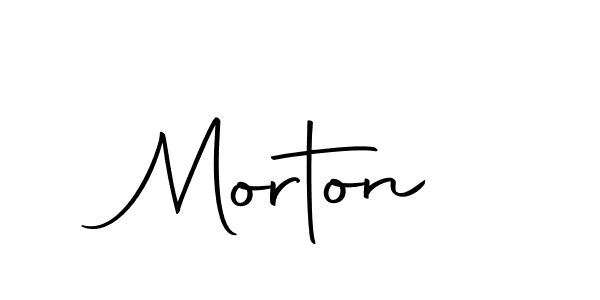 Create a beautiful signature design for name Morton. With this signature (Autography-DOLnW) fonts, you can make a handwritten signature for free. Morton signature style 10 images and pictures png