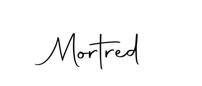 Mortred stylish signature style. Best Handwritten Sign (Autography-DOLnW) for my name. Handwritten Signature Collection Ideas for my name Mortred. Mortred signature style 10 images and pictures png