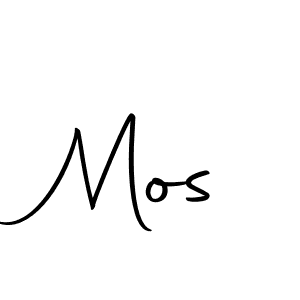 Design your own signature with our free online signature maker. With this signature software, you can create a handwritten (Autography-DOLnW) signature for name Mos. Mos signature style 10 images and pictures png