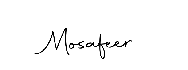 Make a beautiful signature design for name Mosafeer. With this signature (Autography-DOLnW) style, you can create a handwritten signature for free. Mosafeer signature style 10 images and pictures png