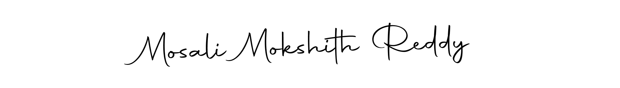 if you are searching for the best signature style for your name Mosali Mokshith Reddy. so please give up your signature search. here we have designed multiple signature styles  using Autography-DOLnW. Mosali Mokshith Reddy signature style 10 images and pictures png