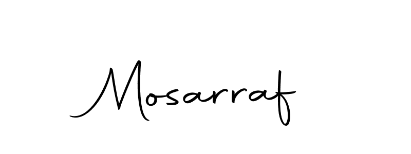 Mosarraf stylish signature style. Best Handwritten Sign (Autography-DOLnW) for my name. Handwritten Signature Collection Ideas for my name Mosarraf. Mosarraf signature style 10 images and pictures png