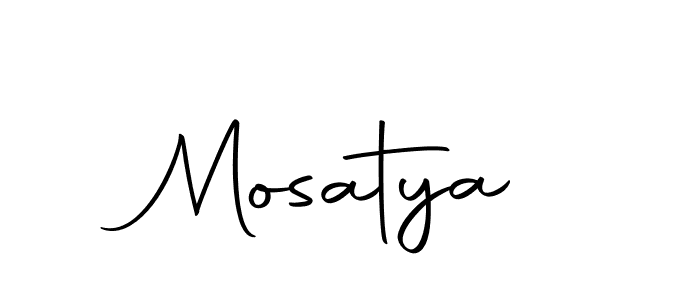 Make a beautiful signature design for name Mosatya. Use this online signature maker to create a handwritten signature for free. Mosatya signature style 10 images and pictures png