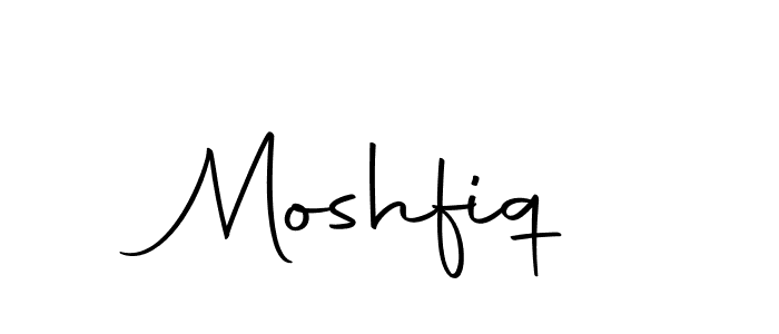 Make a beautiful signature design for name Moshfiq. With this signature (Autography-DOLnW) style, you can create a handwritten signature for free. Moshfiq signature style 10 images and pictures png