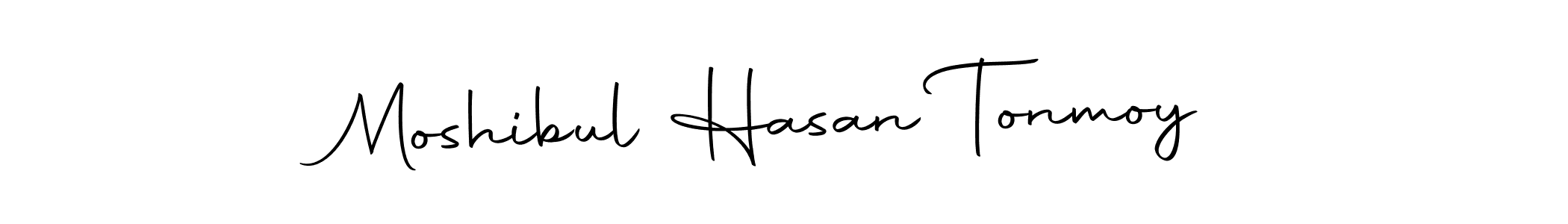 The best way (Autography-DOLnW) to make a short signature is to pick only two or three words in your name. The name Moshibul Hasan Tonmoy include a total of six letters. For converting this name. Moshibul Hasan Tonmoy signature style 10 images and pictures png