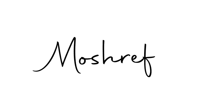 Make a beautiful signature design for name Moshref. Use this online signature maker to create a handwritten signature for free. Moshref signature style 10 images and pictures png