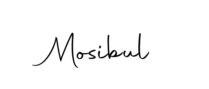 Make a beautiful signature design for name Mosibul. With this signature (Autography-DOLnW) style, you can create a handwritten signature for free. Mosibul signature style 10 images and pictures png