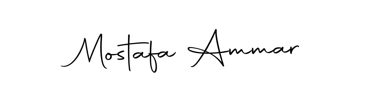 How to make Mostafa Ammar signature? Autography-DOLnW is a professional autograph style. Create handwritten signature for Mostafa Ammar name. Mostafa Ammar signature style 10 images and pictures png