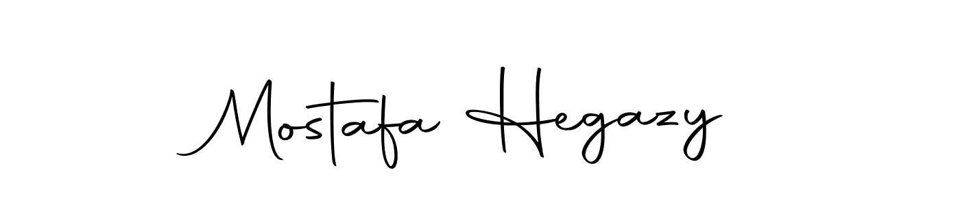 Design your own signature with our free online signature maker. With this signature software, you can create a handwritten (Autography-DOLnW) signature for name Mostafa Hegazy. Mostafa Hegazy signature style 10 images and pictures png