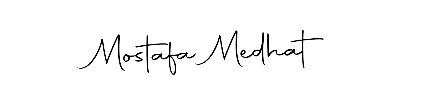 Mostafa Medhat stylish signature style. Best Handwritten Sign (Autography-DOLnW) for my name. Handwritten Signature Collection Ideas for my name Mostafa Medhat. Mostafa Medhat signature style 10 images and pictures png